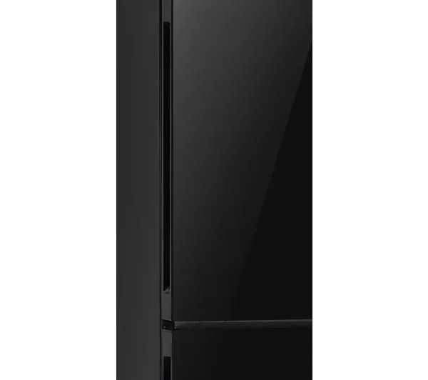 Amica FK3356.4GBDF(D) Pełny No Frost 185,5cm Czarne szkło - Kup na Raty - RRSO 0%