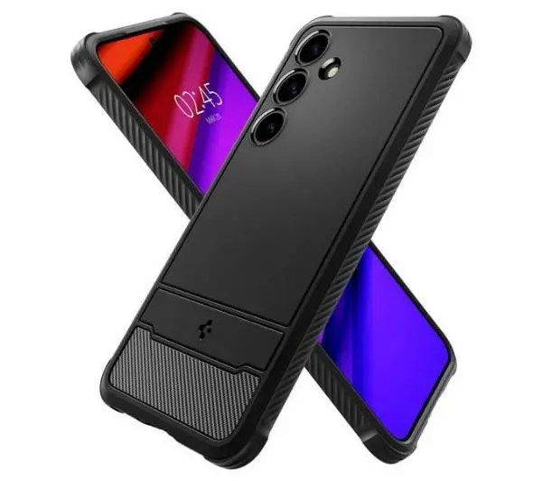 Spigen Rugged Armor ACS07346 do Galaxy S24 Czarny