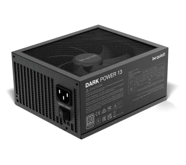 be quiet! Dark Power 13 1000W 80+ Titanium Czarny - Kup na Raty - RRSO 0%