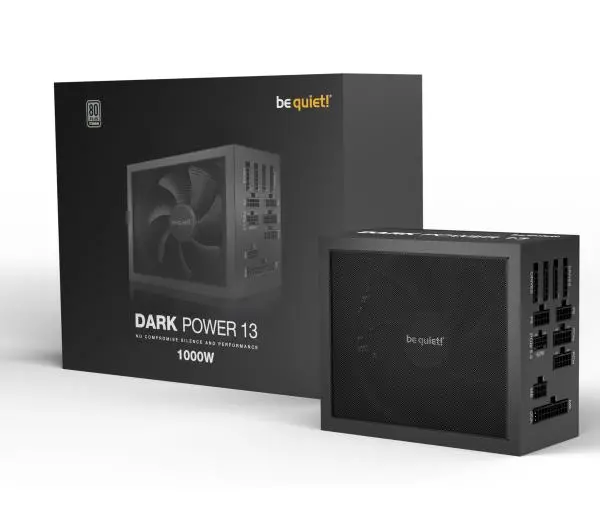 be quiet! Dark Power 13 1000W 80+ Titanium Czarny - Kup na Raty - RRSO 0%