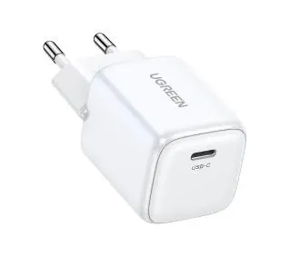 UGREEN 15326 Nexode mini USB-C PD3.0 QC4.0 GaN 30W Biały