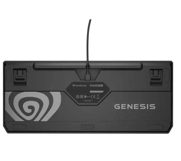 Genesis Thor 230 TKL US RGB Outemu Brown Czarny