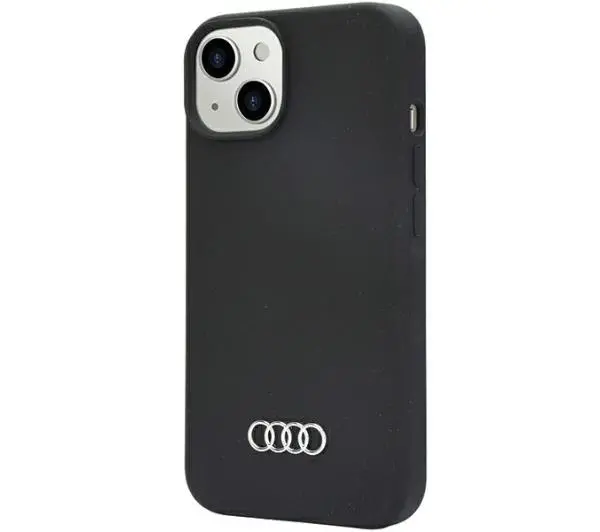 AUDI Silicone Case AU-LSRIP14-Q3/D1-BK do iPhone 14 Czarny