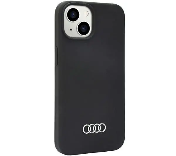 AUDI Silicone Case AU-LSRIP14-Q3/D1-BK do iPhone 14 Czarny