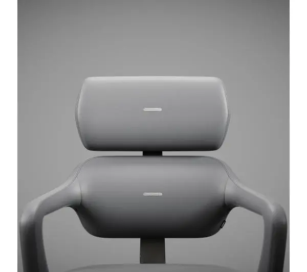 Diablo Chairs V-Modular Biurowy do 160kg Skóra ECO Szary - Kup na Raty - RRSO 0%