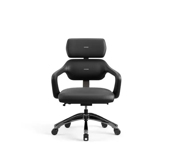 Diablo Chairs V-Modular Biurowy do 180kg Skóra ECO Czarny - Kup na Raty - RRSO 0%