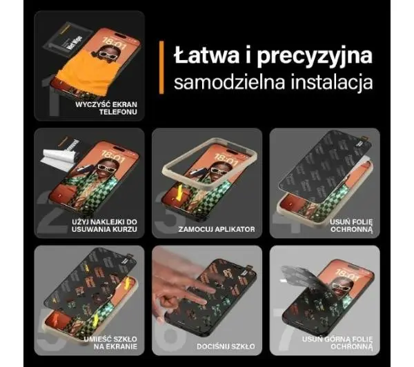 PanzerGlass Ultra-Wide Fit iPhone 15 Pro Max Screen Protection Easy Aligner Included