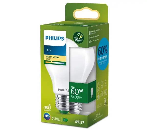 Philips 4W (60W) E27