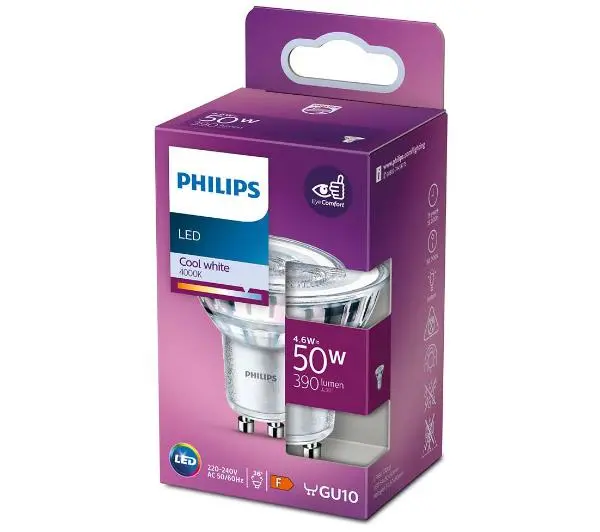 Philips 4,6W (50W) GU10