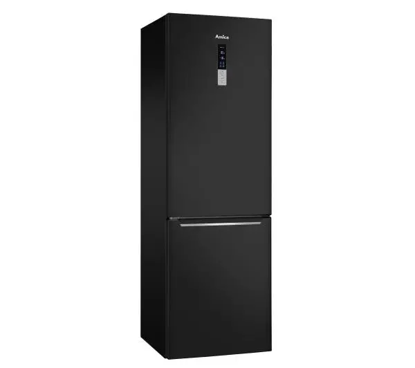 Amica FK3666.2DFZHC Pełny No Frost 186,5cm Szuflada z kontrolą wilgotności Czarny - Kup na Raty - RRSO 0%