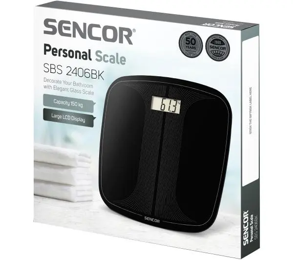 Sencor SBS 2406BK 150kg