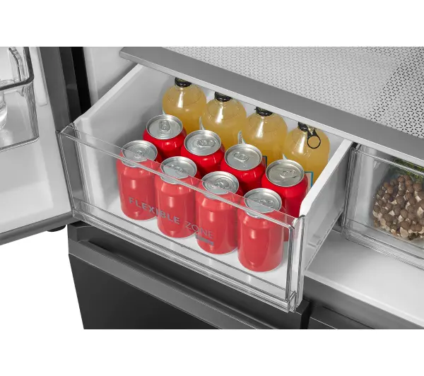 Toshiba GR-RF677WI-PGJ(22) Funkcje AI Pełny No Frost 189,8cm Komora świeżości Zdalne sterowanie Czarne szkło - Kup na Raty - RRSO 0%