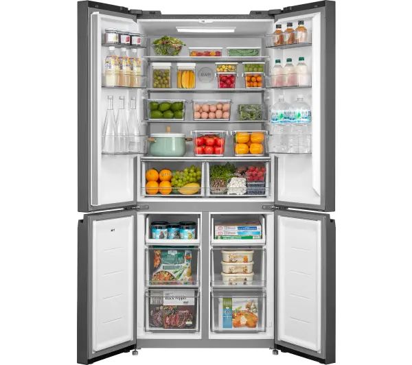 Toshiba GR-RF677WI-PGJ(22) Funkcje AI Pełny No Frost 189,8cm Komora świeżości Zdalne sterowanie Czarne szkło - Kup na Raty - RRSO 0%