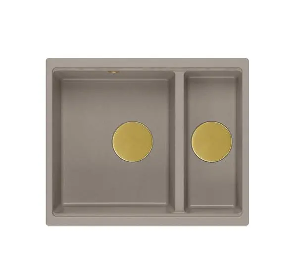 Quadron LOGAN 150 HCQL5646U4-G1_U Granitowy Soft taupe/Złoty - TRZECI -55%, ALBO 5-TY ZA 1ZŁ - Kup na Raty - RRSO 0%