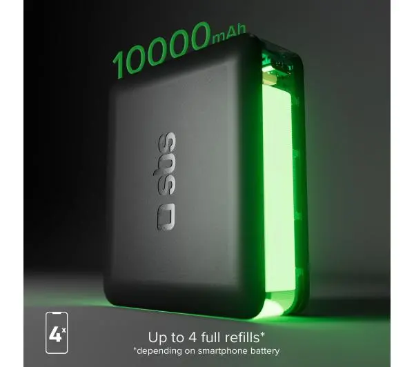 SBS TEBB10000HDPD20K 10000mAh PD 20W Czarny