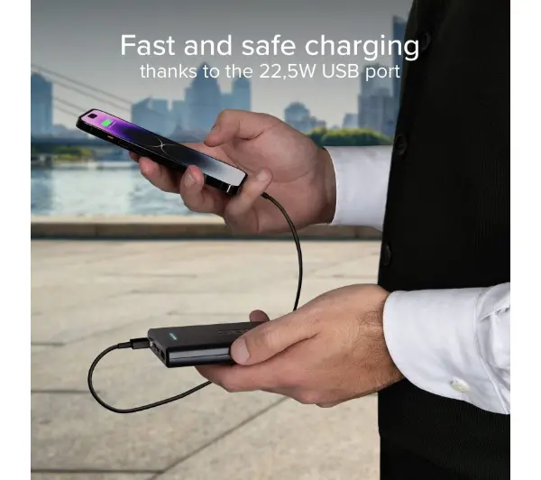 SBS TTBB10000FASTPD20K 10000mAh PD 20W Czarny