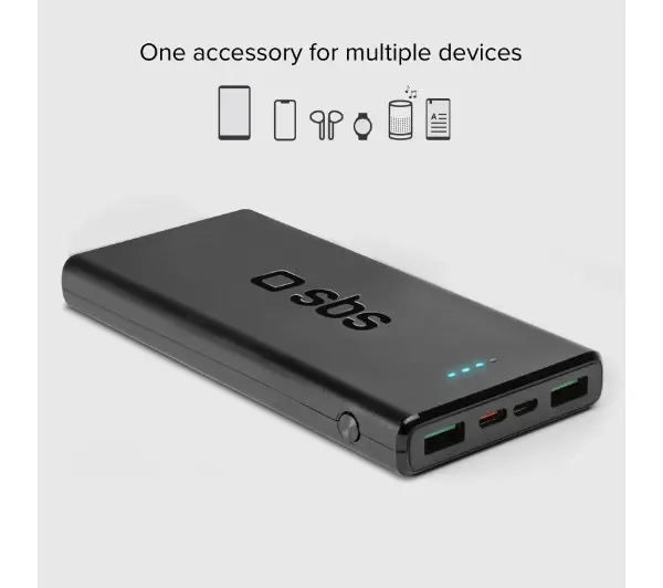 SBS TTBB10000FASTPD20K 10000mAh PD 20W Czarny