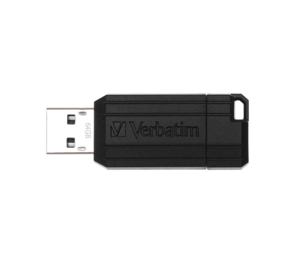 Verbatim PinStripe 64GB USB 2.0 Czarny