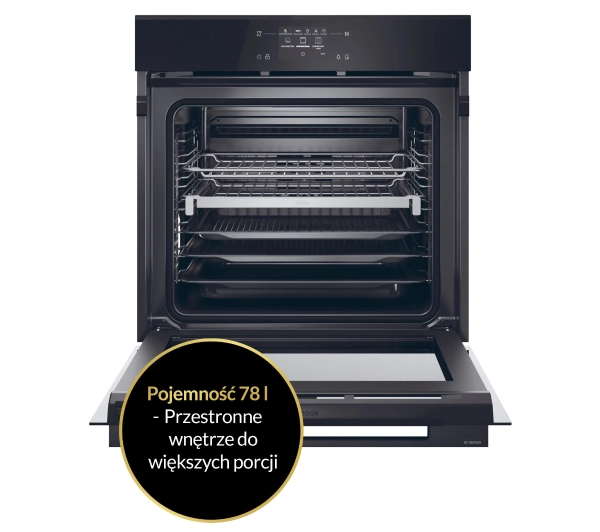 Haier ID Seria 6 H6 ID68C5YTB Funkcje AI Termoobieg AirFry Termosonda Zdalne sterowanie Czarny - TRZECI -55%, ALBO 5-TY ZA 1ZŁ - Kup na Raty - RRSO 0%