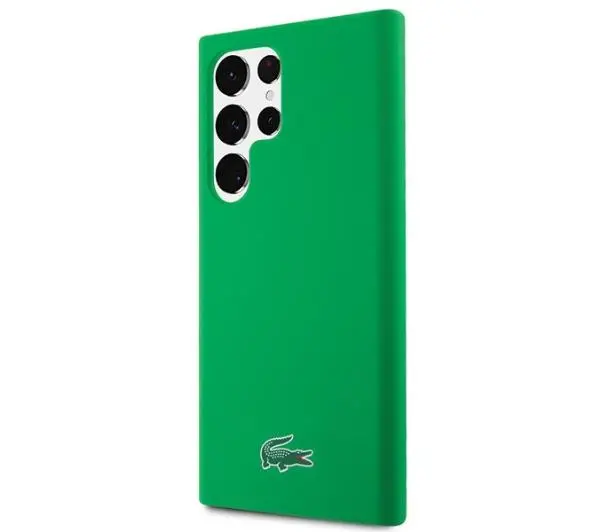 Lacoste Silicone do Samsung Galaxy S23 Ultra Zielony