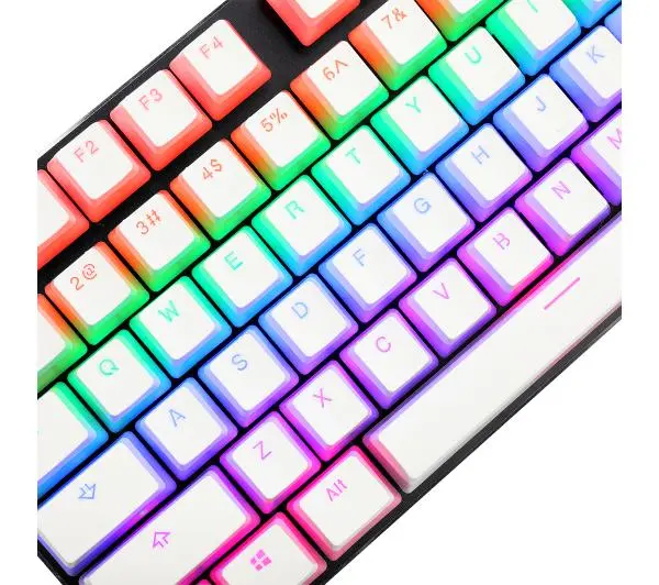 Redragon A130 PBT Doubleshot Biały