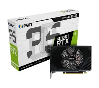 Palit GeForce RTX 3050 StormX 6GB GDDR6 96bit DLSS - Kup na Raty - RRSO 0%