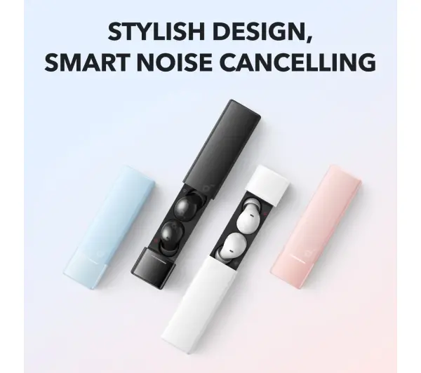 Soundcore A30i ANC Dokanałowe Bluetooth 5.4 Różowy