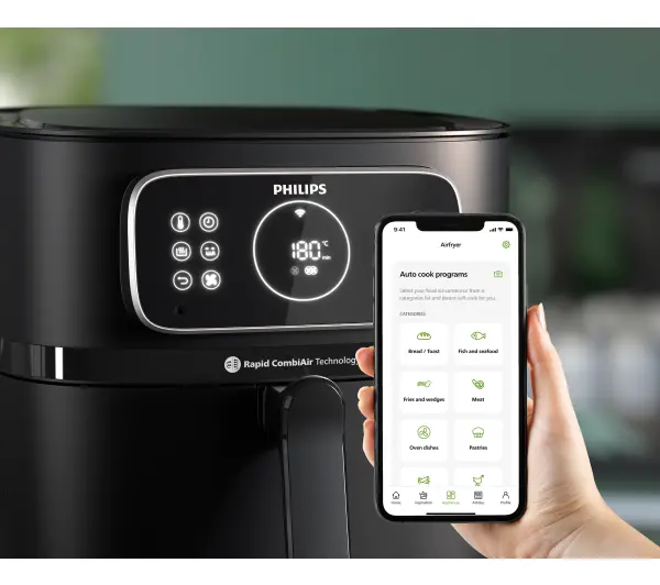 Philips Ovi Smart XXL HD9876/90 2200W 8,3l Aplikacja mobilna - Kup na Raty - RRSO 0%