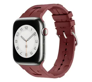 Beline Silicone Ultra do Apple Watch 42/44/45/49mm Bordowy