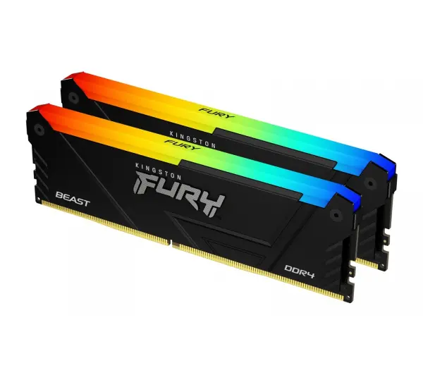 Kingston Fury Beast RGB 32GB [2x16GB 3200MHz DDR4 CL16 DIMM]