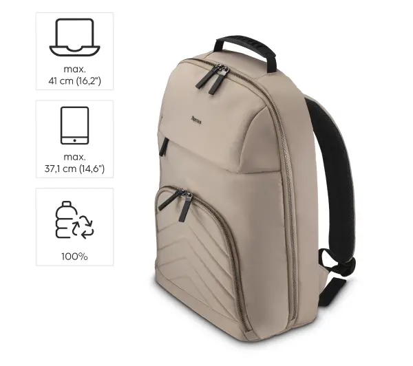 Hama Premium Lightweight 16,2'' Beżowy