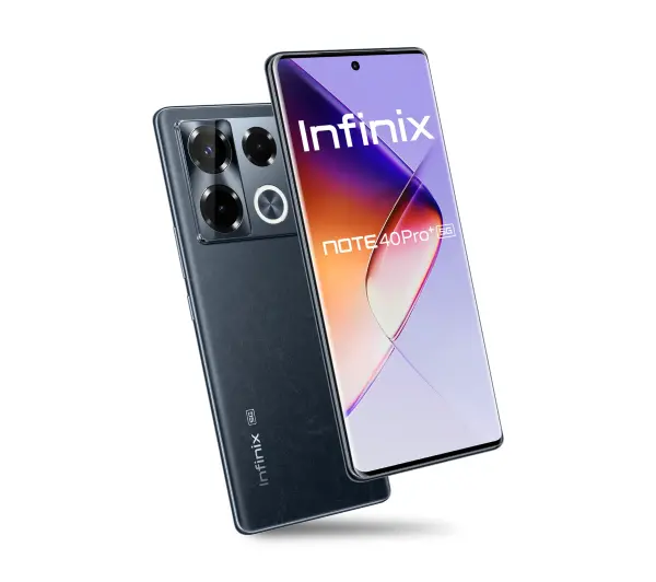 Infinix Note 40 Pro+ 5G 12/256GB 6,78" 120Hz 108Mpix Obsidian Black - ⚡ EURO HIT CENOWY! ⚡ - Kup na Raty - RRSO 0%