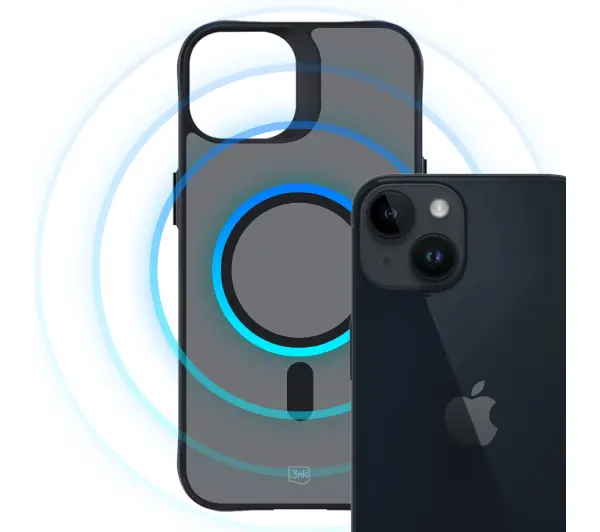 3mk Smoke MagCase do iPhone 13/14 Czarny