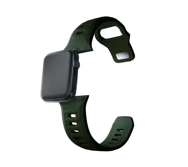 3mk do Apple Watch 44/45/49mm Ciemnozielony
