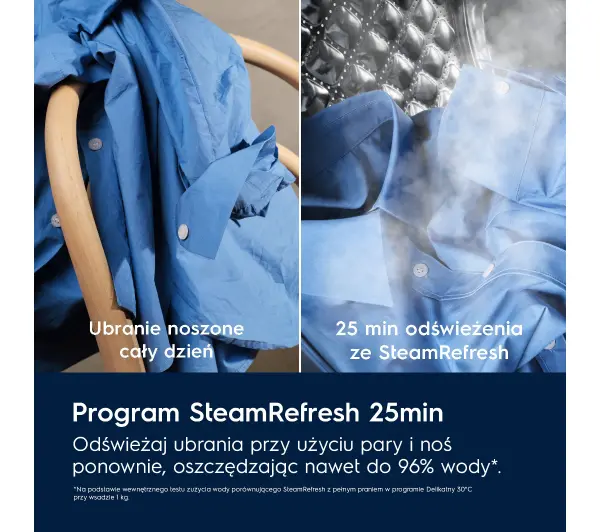 Electrolux 700 SteamCare EW7F3482P 8kg 1400 obr/min - TRZECI -55%, ALBO 5-TY ZA 1ZŁ - Kup na Raty - RRSO 0%
