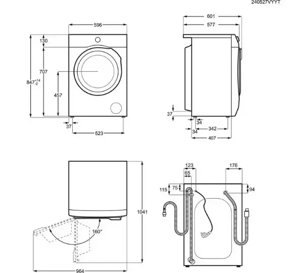 Electrolux 700 SteamCare EW7F3482P 8kg 1400 obr/min - TRZECI -55%, ALBO 5-TY ZA 1ZŁ - Kup na Raty - RRSO 0%