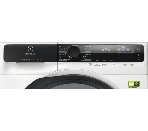 Electrolux 700 DelicateCare EW7D585UCP Funkcje AI 63,6cm 8kg Zdalne sterowanie - TRZECI -55%, ALBO 5-TY ZA 1ZŁ - Kup na Raty - RRSO 0%