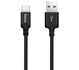 Hoco Times X14 USB do USB-C 2m Czarny