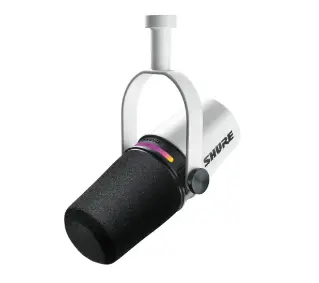 Shure MV7+ K Przewodowy Dynamiczny Biały - Kup na Raty - RRSO 0%