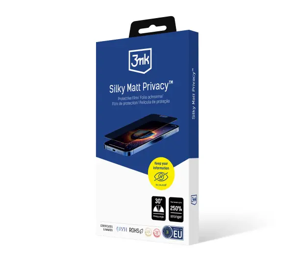3mk Silky Matt Privacy do iPhone 14