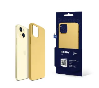 3mk Hardy Silicone MagCase do Apple iPhone 15 Plus Żółty