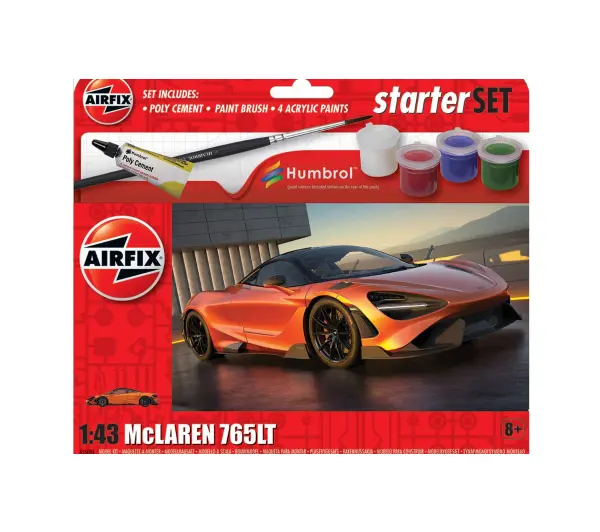 Airfix A55006 Starter Set - McLaren 765LT