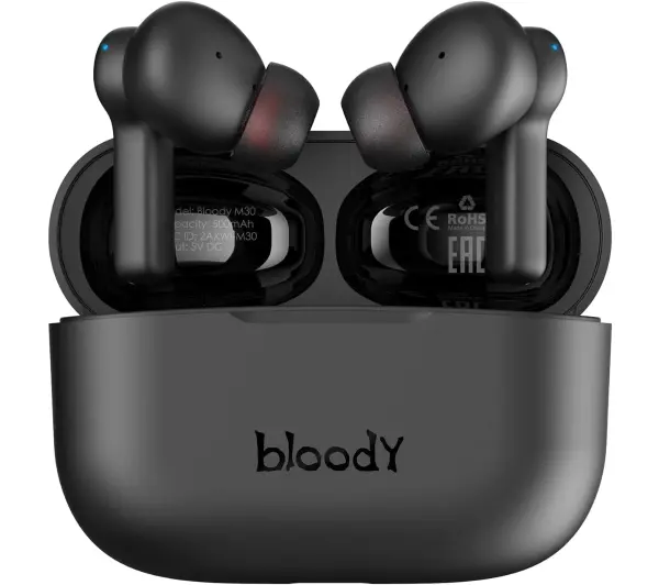 A4tech Bloody TWS M30 Dokanałowe Czarny