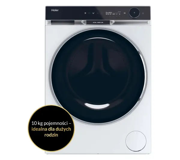 Haier X Series 11 HW110-BD14397U1 Funkcje AI 11kg 1400obr/min Zdalne sterowanie - Kup na Raty - RRSO 0%