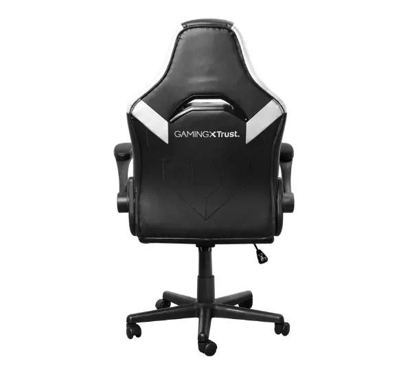Trust GXT 703W Riye Gamingowy do 140kg Tkanina Skóra ECO Biały - Kup na Raty - RRSO 0%