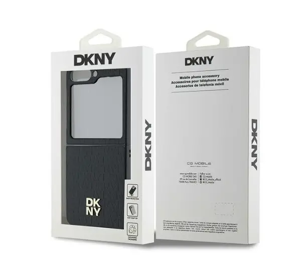 DKNY Reaoeat Pattern Stack Logo DKHCZF6PSHRPSK do Samsung Galaxy Z Flip6