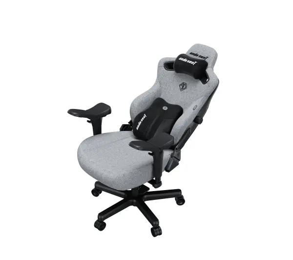 Anda Seat Kaiser 3 Pro XL Gamingowy do 200kg Tkanina Szary - Kup na Raty - RRSO 0%