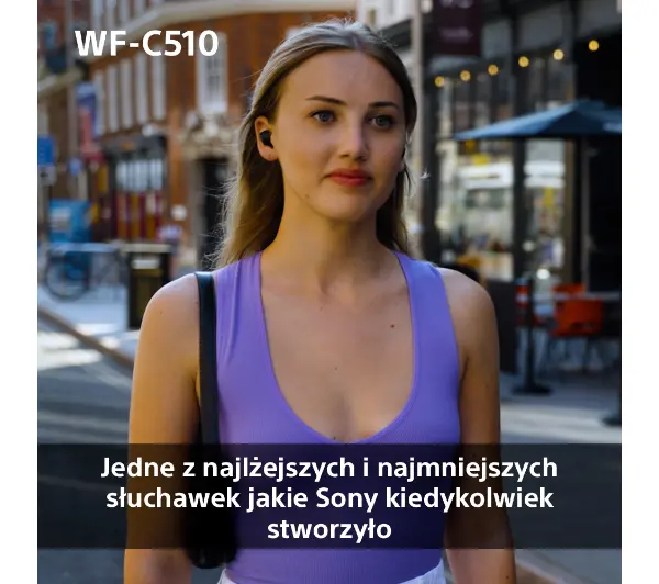 Sony WF-C510 Dokanałowe Bluetooth 5.3 Niebieski