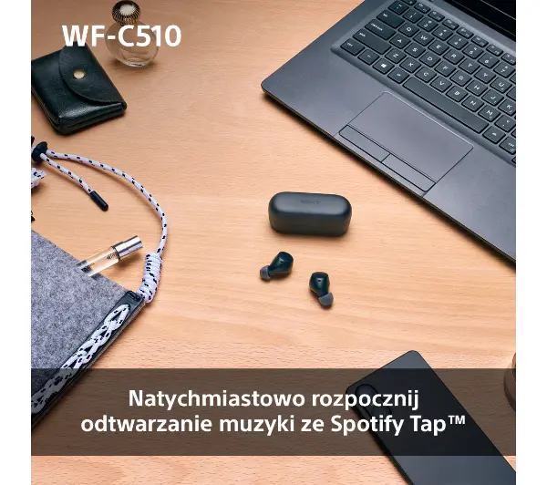 Sony WF-C510 Dokanałowe Bluetooth 5.3 Niebieski