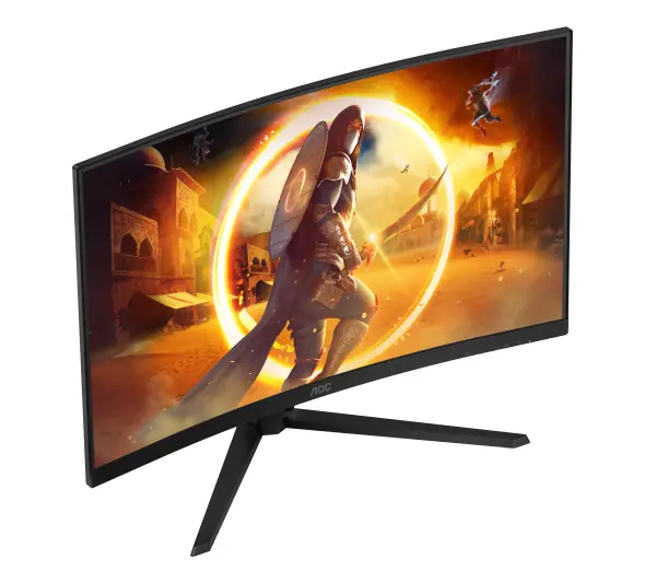 AOC CQ32G4VE 31,5" 2K Fast VA 180Hz 0,5ms MPRT Zakrzywiony Gamingowy - Kup na Raty - RRSO 0%
